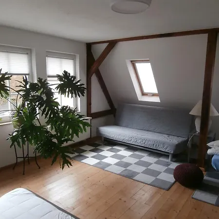 Ferienwohnung Saaleblick Halle  Buitenkant foto